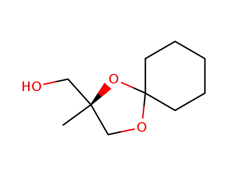 1,4-Dioxaspiro[4.5]decane-2-methanol, 2-methyl-, (S)-