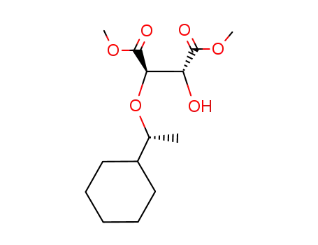 (2R,3R)-3-((1-cyclohexylethyl)oxy)-2-hydroxy-1,4-butanedioic acid dimethyl ester