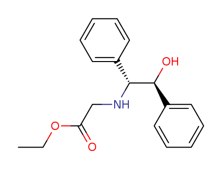 Ethyl 2-((1R,2S)-2-hydroxy-1,2-diphenylethylamino)acetate