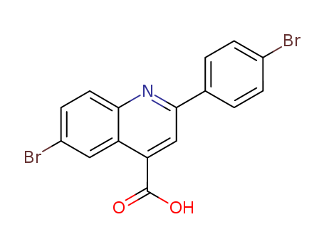 6-BROMO-2-(4-BROMO-PHENYL)-QUINOLINE-4-CARBOXYLIC ACID