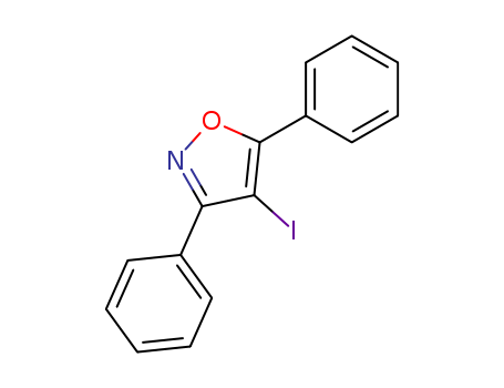 Isoxazole,4-iodo-3,5-diphenyl-