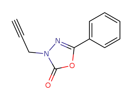 4-propargyl-2-phenyl-Δ<sup>2</sup>-1,3,4-oxadiazolin-5-one