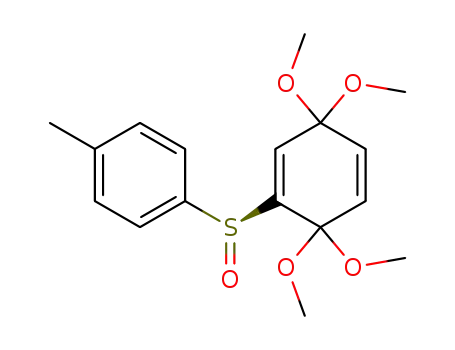 [S(S)]-2-p-tolylsulfinyl-1,1,4,4-tetramethoxy-2,5-cyclohexadiene