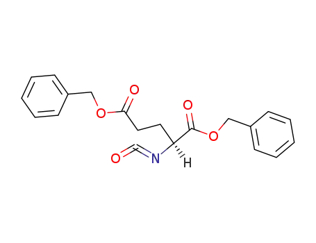 Pentanedioic acid, 2-isocyanato-, bis(phenylmethyl) ester, (2S)-