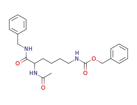 (R,S)-N-benzyl-2-acetamido-6-(benzyloxycarbonyl)aminohexanamide