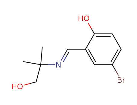 Phenol,4-bromo-2-[[(2-hydroxy-1,1-dimethylethyl)imino]methyl]-