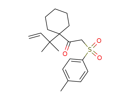 Ethanone,
1-[1-(1,1-dimethyl-2-propenyl)cyclohexyl]-2-[(4-methylphenyl)sulfonyl]-