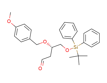(3S)-4-(tert-butyldiphenylsilanyloxy)-(4-methoxybenzyloxy) butyraldehyde