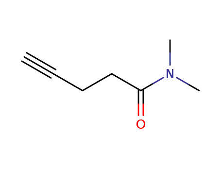 Molecular Structure of 53101-20-5 (N,N-dimethylpent-4-ynamide)