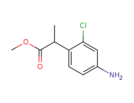 2-(4-Amino-2-chloro-phenyl)-propionic acid methyl ester