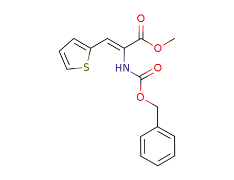 2-Propenoic acid, 2-[[(phenylmethoxy)carbonyl]amino]-3-(2-thienyl)-,
methyl ester, (2Z)-