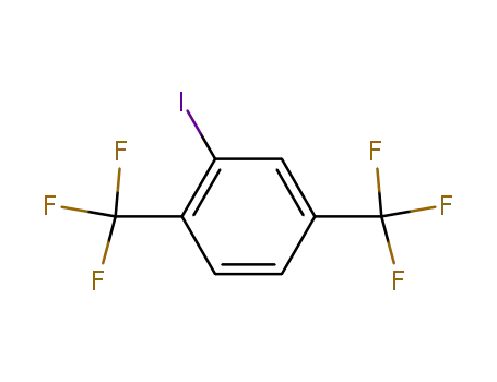 Molecular Structure of 328-92-7 (2,5-BIS(TRIFLUOROMETHYL)IODOBENZENE)