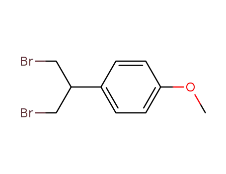 Benzene, 1-[2-bromo-1-(bromomethyl)ethyl]-4-methoxy-