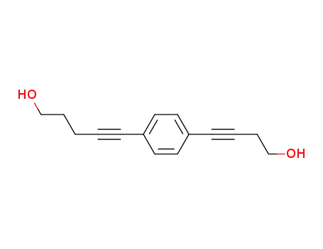 5-(4-(4-hydroxy-1-butynyl)phenyl)-4-pentyn-1-ol
