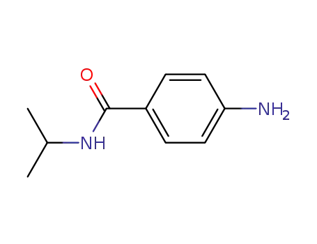 Molecular Structure of 774-67-4 (4-AMINO-N-ISOPROPYLBENZAMIDE)