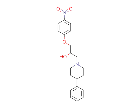 alpha-((4-Nitrophenoxy)methyl)-4-phenyl-1-piperidineethanol