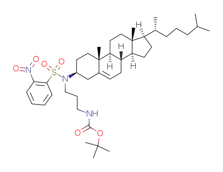 N-[3-(tert-butoxycarbonylamino)propyl]-N-cholesteryl-2-nitrobenzenesulfonamide