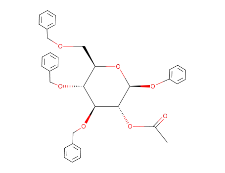 phenyl 2-O-acetyl-3,4,6-tri-O-benzyl-β-D-glucopyranoside