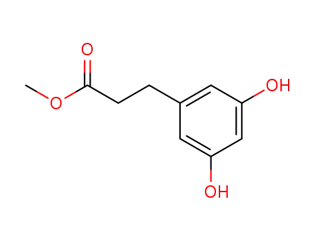 methyl 3-(3'.5'-dihydroxyphenyl)propanoate