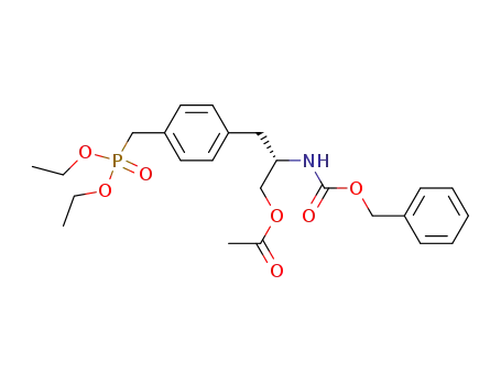(2S)-2-{[(benzyloxy)carbonyl]amino}-3-{4-[(diethoxyphosphoryl)methyl]phenyl}propyl acetate