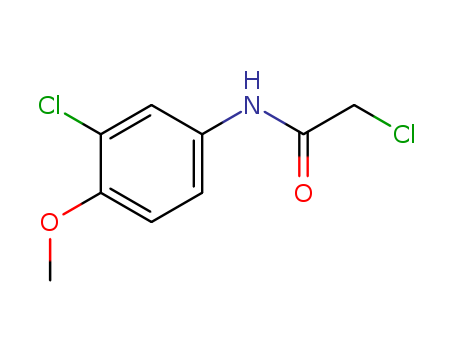 2-chloro-N-(3-chloro-4-methoxyphenyl)acetamide(SALTDATA: FREE)