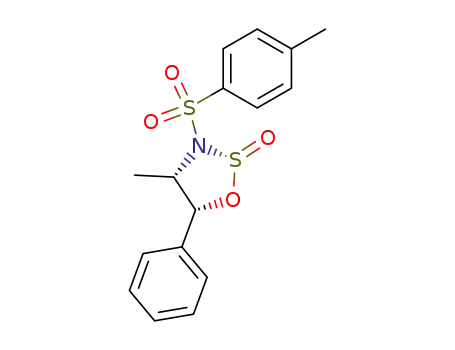 (2R,4S,5R)-4-methyl-3-(4-methylphenyl)sulfonyl-5-phenyloxathiazolidine 2-oxide
