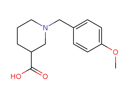 1-[(4-methoxyphenyl)methyl]piperidine-3-carboxylic Acid