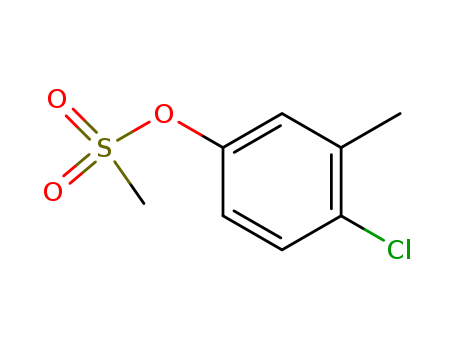 Phenol, 4-chloro-3-methyl-, 1-methanesulfonate cas no. 90555-52-5 98%