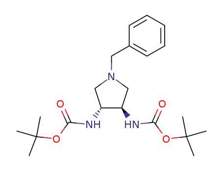 (R,R)-N-BENZYL-3,4-TRANS-(N-BOC)-DIAMINOPYRROLIDINE