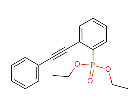 Phosphonic acid, [2-(phenylethynyl)phenyl]-, diethyl ester