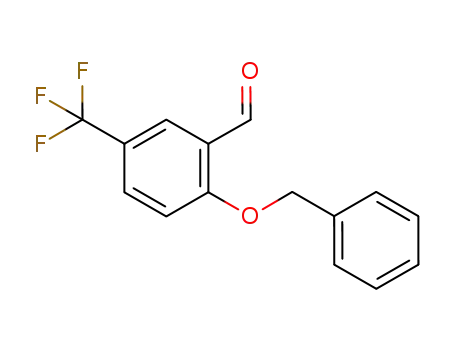 Benzaldehyde, 2-(phenylmethoxy)-5-(trifluoromethyl)-