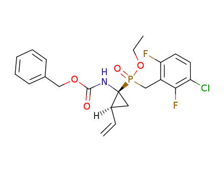 C<sub>22</sub>H<sub>23</sub>ClF<sub>2</sub>NO<sub>4</sub>P