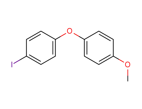 Molecular Structure of 26002-36-8 (1-Iodo-4-(4-Methoxyphenoxy)-benzene)