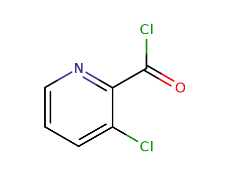 2-피리딘카르보닐클로라이드, 3-클로로-(9CI)