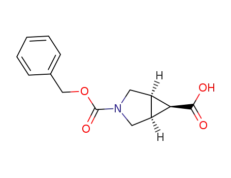 [1α,5α,6β]-3-Benzyloxycarbonyl-3-azabicyclo[3.1.0] hexane-6-carboxylic acid