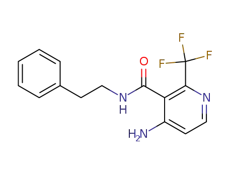 4-amino-N-phenethyl-2-(trifluoromethyl)nicotinamide