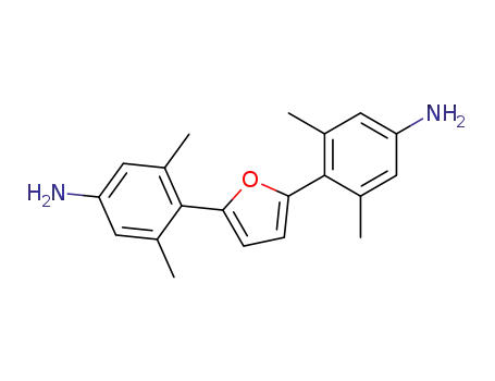 2,5-bis(4-amino-2,6-dimethylphenyl)furan
