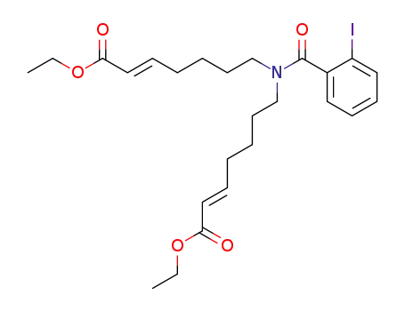 N,N-bis<(E)-6-ethoxycarbonylhex-5-enyl>-2-iodobenzamide