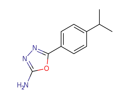 5-(4-Isopropylphenyl)-1,3,4-oxadiazol-2-amine
