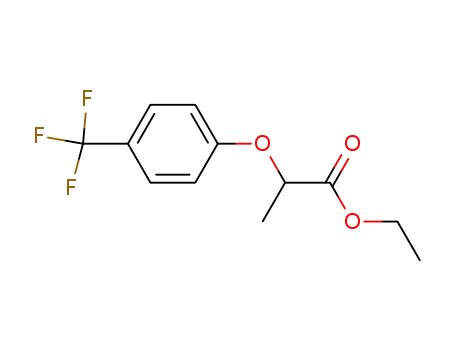 Propanoic acid, 2-[4-(trifluoromethyl)phenoxy]-, ethyl ester