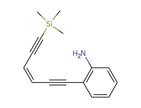2-(6-trimethylsilyl-3(Z)-hexen-1,5-diynyl)aniline