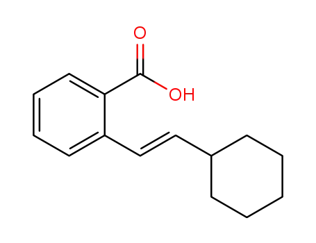 2-[(E)-2-cyclohexylvinyl]benzoic acid