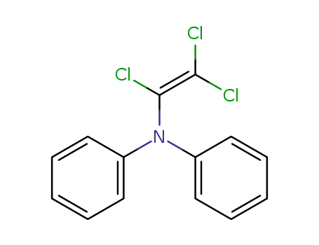 Benzenamine, N-phenyl-N-(trichloroethenyl)-