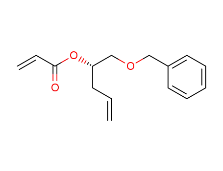 2-Propenoic acid, (1S)-1-[(phenylmethoxy)methyl]-3-butenyl ester
