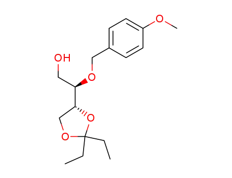 (1R,2S)-1-((R)-2,2-diethyl-1,3-dioxolan-4-yl)-2-((4-methoxybenzyl)oxy)ethan-1-ol
