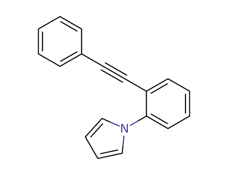 1-(2-(phenylethynyl)phenyl)-1H-pyrrole