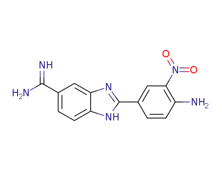 2-(4-amino-5-nitrophenyl)-5-amidinobenzimidazole