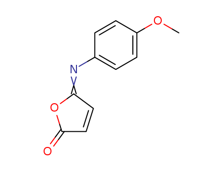 2(5H)-Furanone,5-[(4-methoxyphenyl)imino]- cas  19990-24-0
