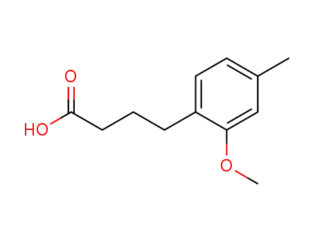 4-(2-methoxy-4-methylphenyl)butyric acid