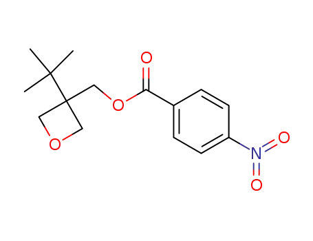 3-<<(p-nitrobenzoyl)oxy>methyl>-3-tert-butyloxetane